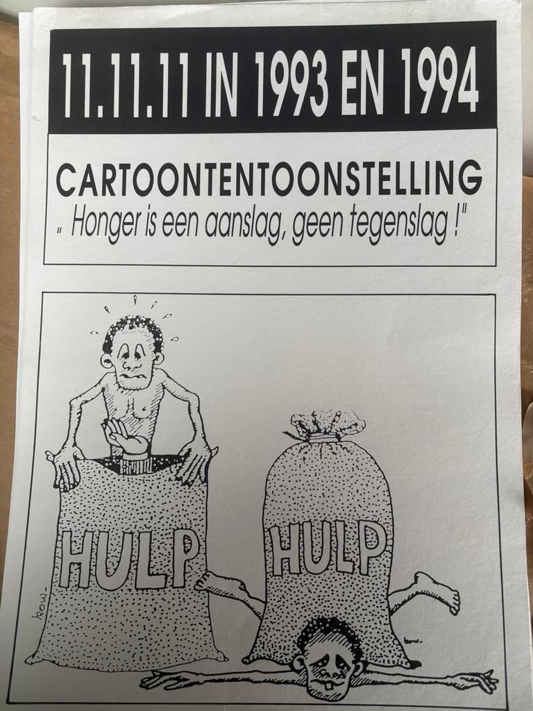 11 11 11 cartoonvoorstelling 1993-1994, Verzamelen, Ophalen