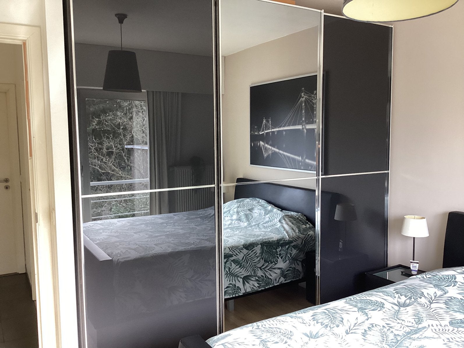 Spigelkleerkast zo goed als nieuw ., Huis en Inrichting, Ophalen, Zo goed als nieuw
