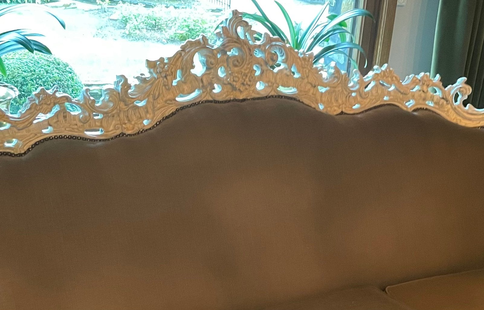 Sofa barok, Ophalen