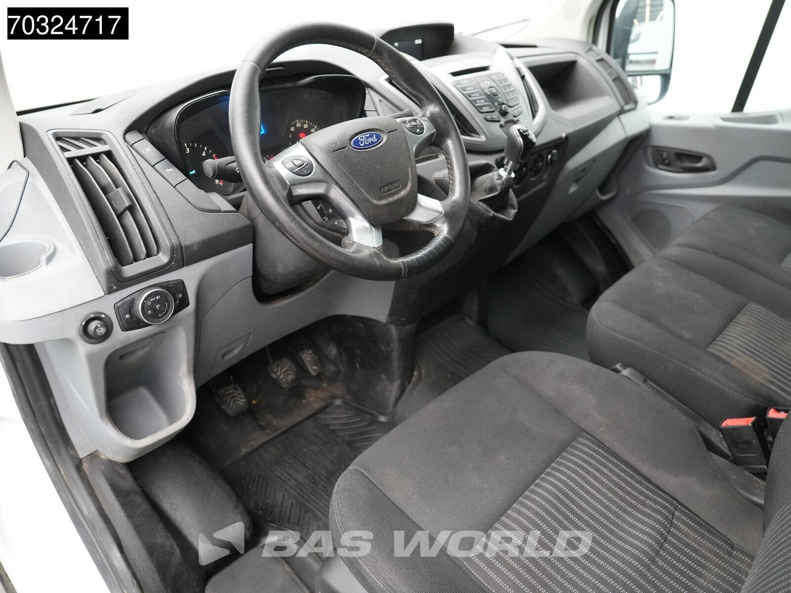 Ford Transit 130pk L3H2 Airco Cruise Parkeersensoren APK 01-, Stof, Euro 6, 4 cilinders, 2000 kg
