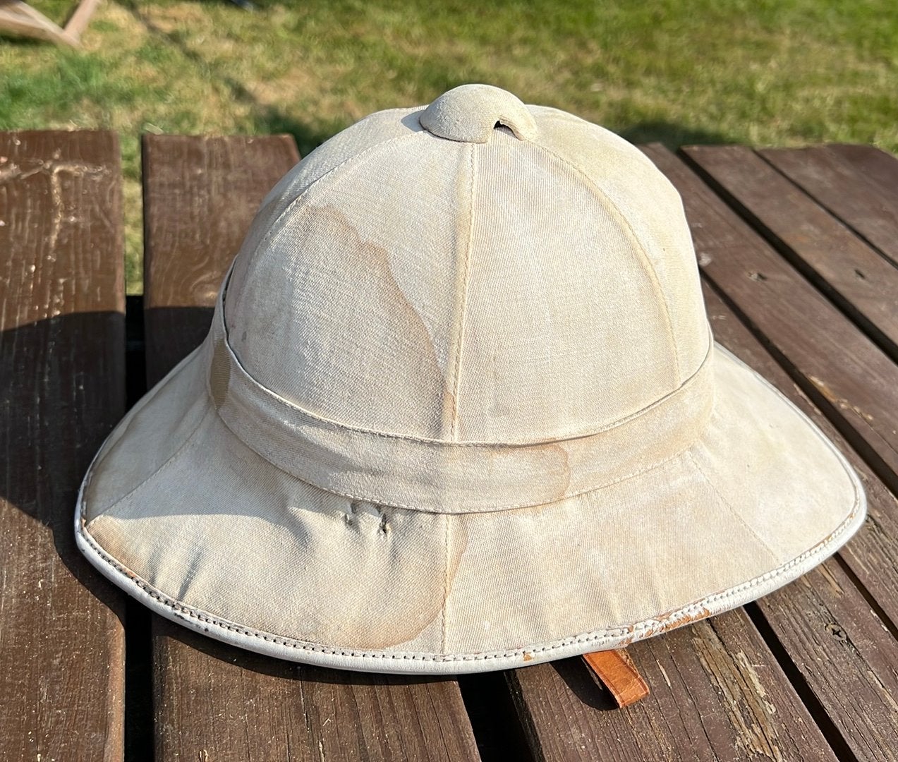 Tropenhelm koloniale tijd 1955-1960, Kleding | Heren, Ophalen, Zo goed als nieuw