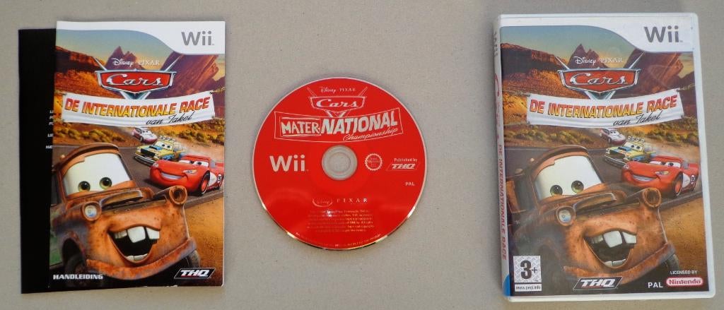 Cars De Internationale Race van Takel voor de Nintendo Wii, Ophalen of Verzenden, Zo goed als nieuw
