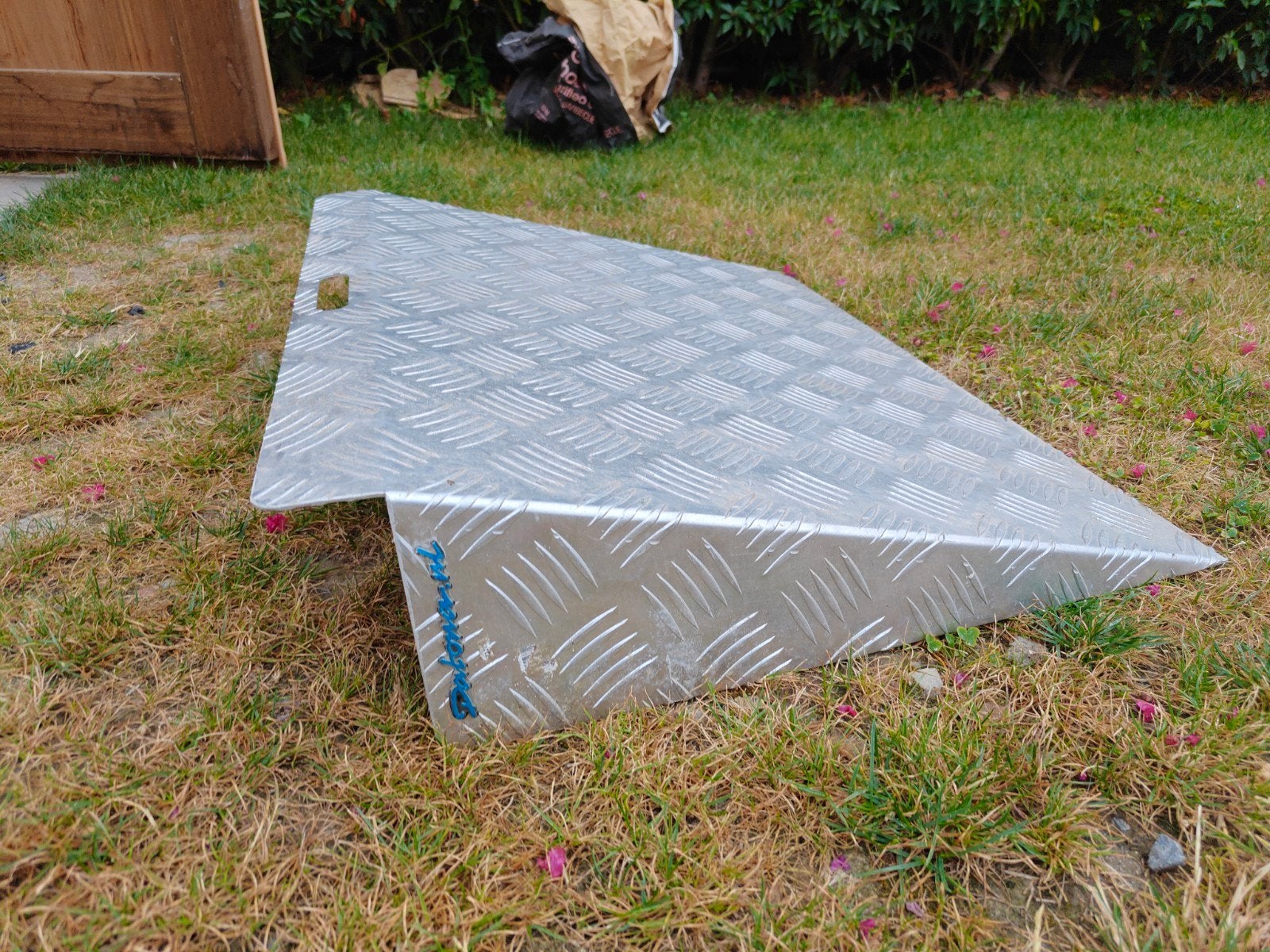 drempelhulp - oprijplaat scooter, Ophalen, Aluminium