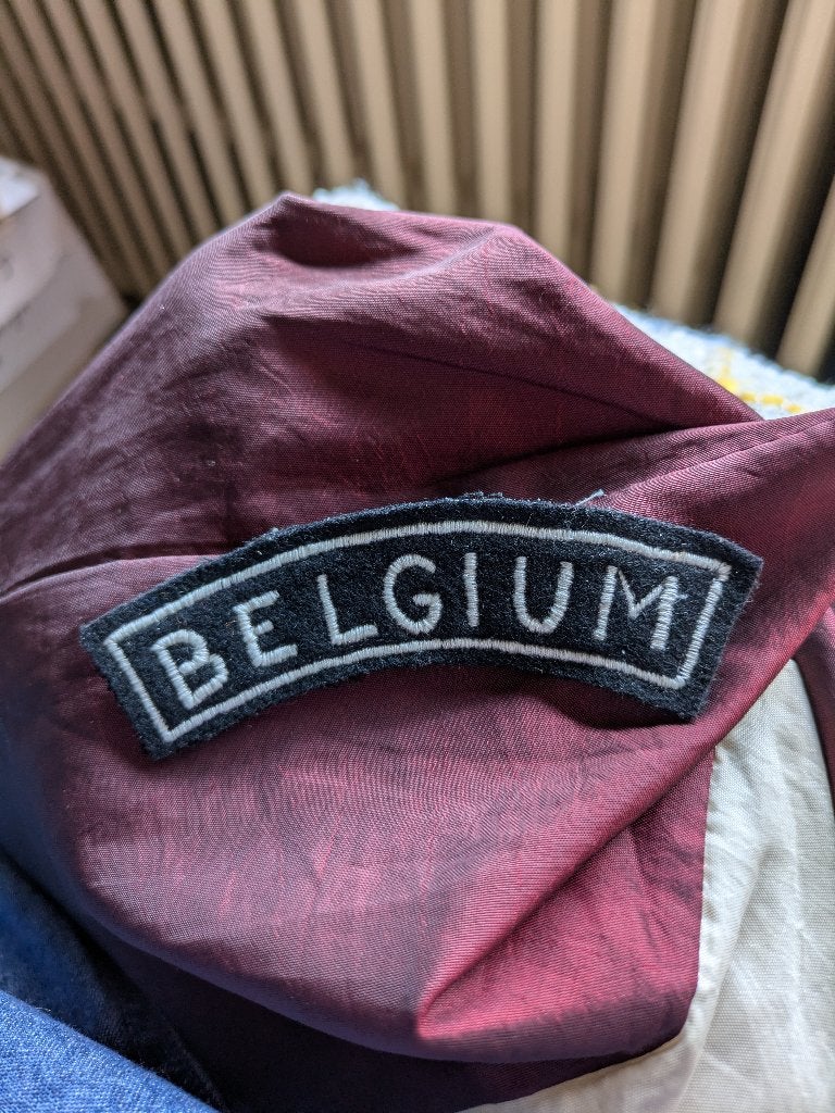Belgium service dress badge, Collections, Enlèvement ou Envoi, Armée de terre, Emblème ou Badge