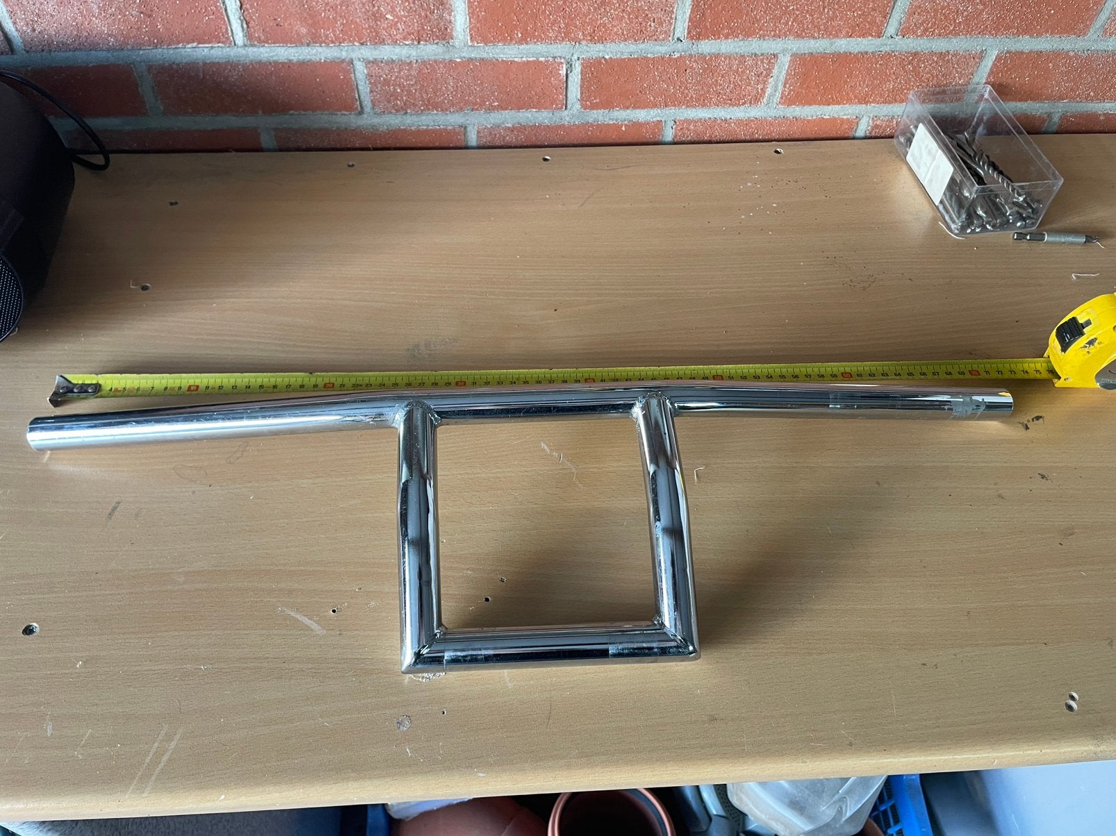 Square bar stuur 1inch, Motoren, Ophalen, Gebruikt