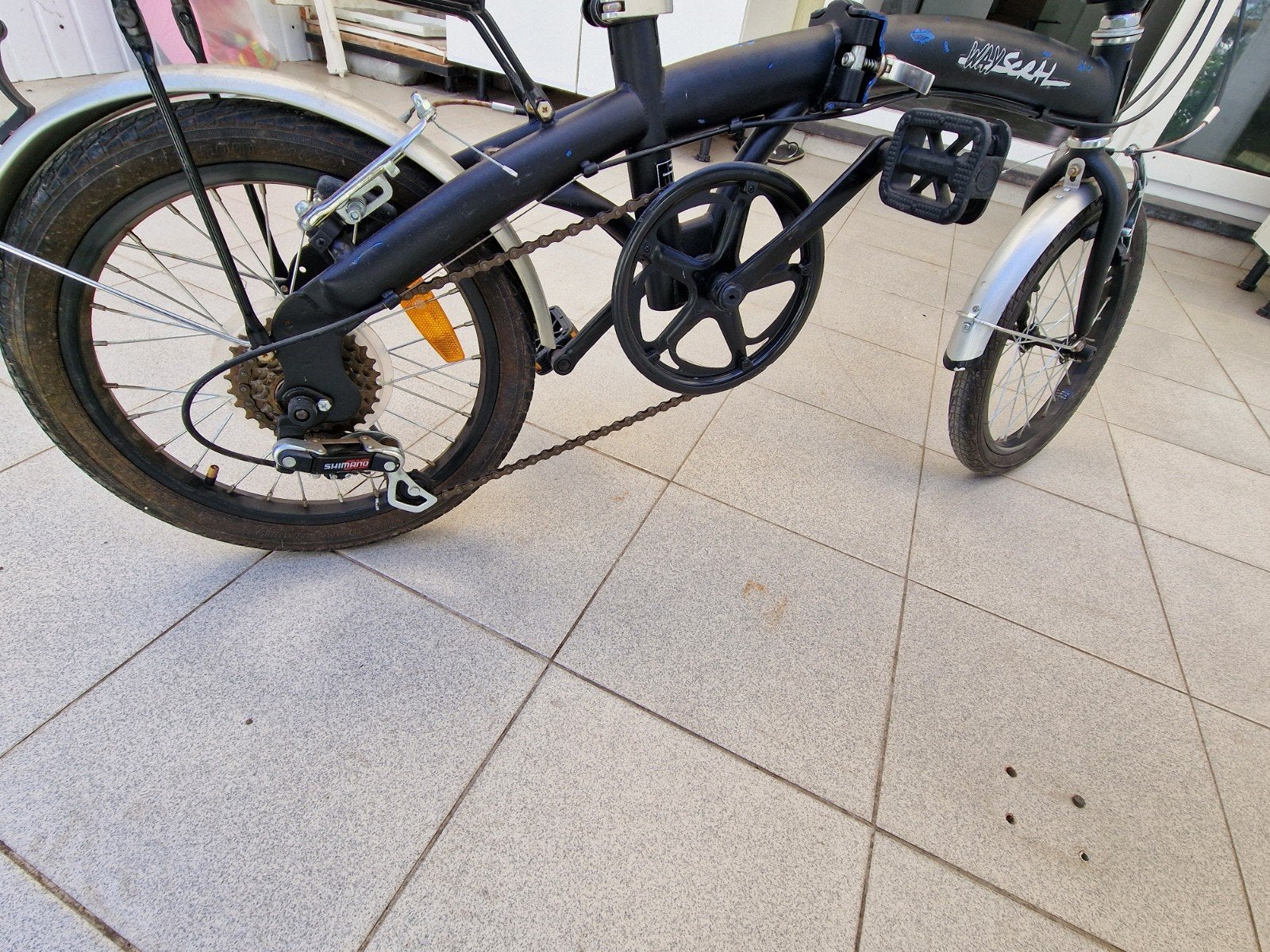 Moie vouwfiets, Fietsen en Brommers, Ophalen, Zo goed als nieuw