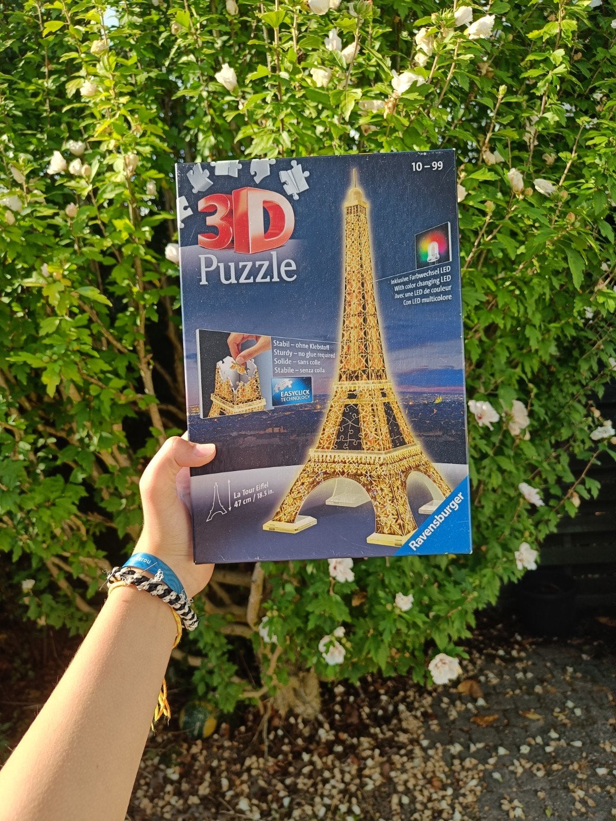 3D puzzle  Eiffeltoren, Hobby en Vrije tijd, Ophalen, Minder dan 500 stukjes, Zo goed als nieuw, Rubik's of 3D-puzzel