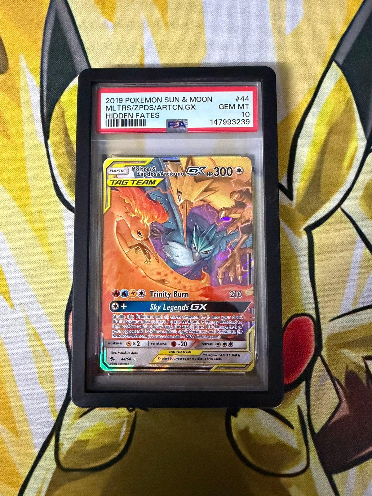 Moltres Zapdos Articuno S&M PSA10, Ophalen, Zo goed als nieuw