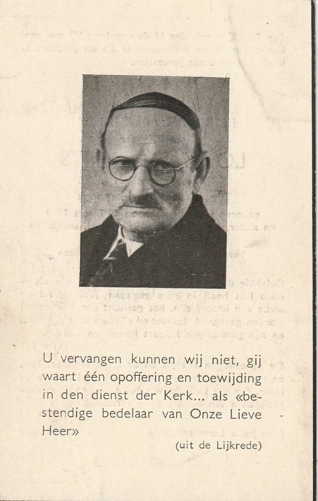 Oorlog 1940-45 Louis  Bogaerts  Duitse bezetting, Ophalen of Verzenden