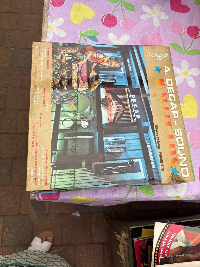 Elpees, Ophalen, Gebruikt