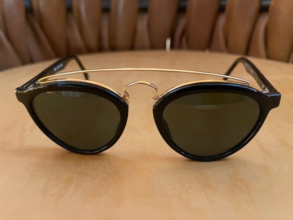 NIEUWE Vintage zonnebril B&L Ray-Ban Gatsby 8 zwart GAT01, Handtassen en Accessoires, Zonnebrillen en Brillen | Heren, Gebruikt