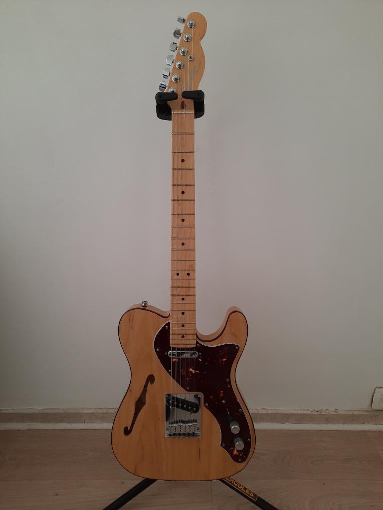 Fender American Deluxe Telecaster Thinline, Musique & Instruments, Enlèvement, Comme neuf, Semi-solid body, Fender