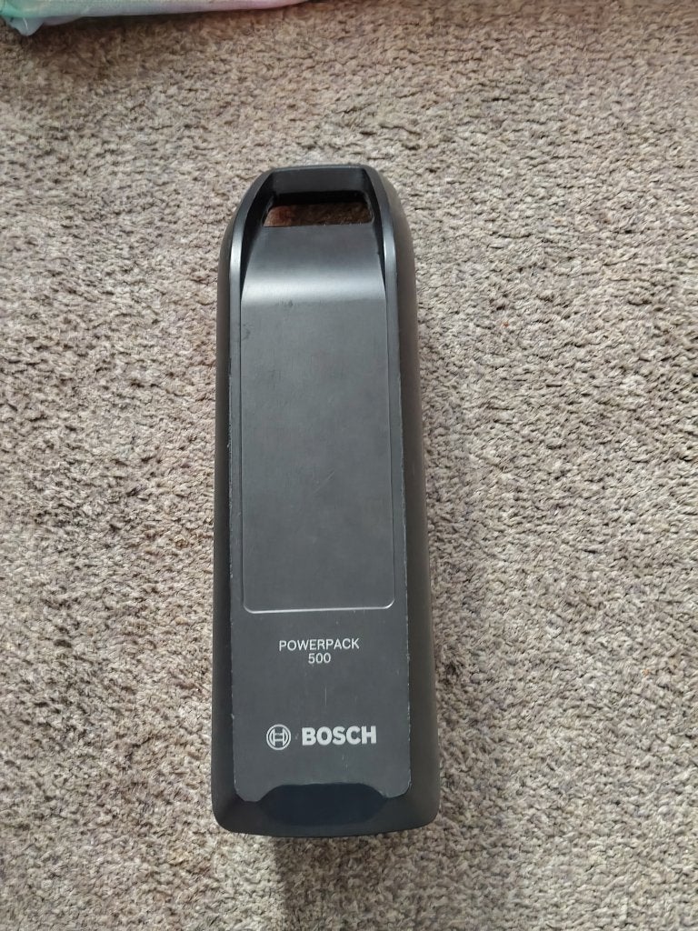 BOSCH Powerpack 500 lithium-ionbatterij voor e-bikes, Fietsen en Brommers, Zo goed als nieuw