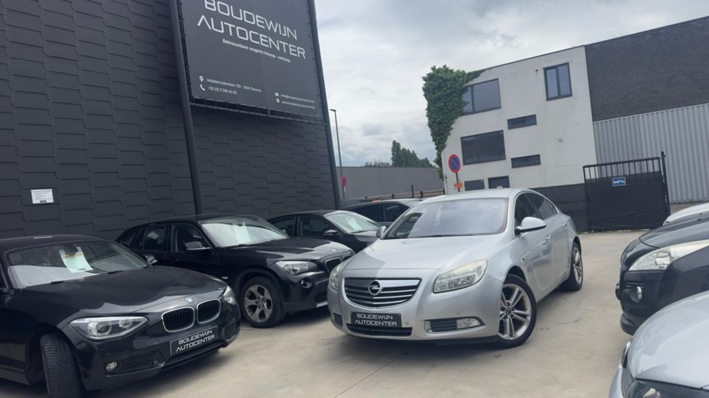 Opel Insignia 1.8Benzine 2009 147.xxxkm Veel Optie’sTopstaat, Auto's, Opel, Voorwielaandrijving, Zwart, Leder en Stof, Bedrijf