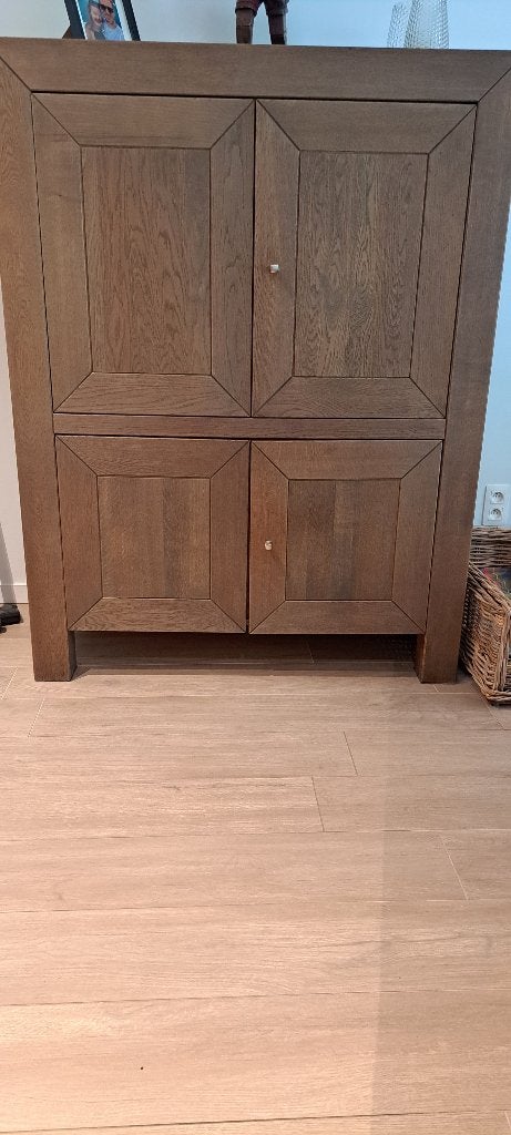 Barkast, Huis en Inrichting, Kasten | Buffetkasten, Ophalen, Overige materialen, Gebruikt, 100 tot 150 cm