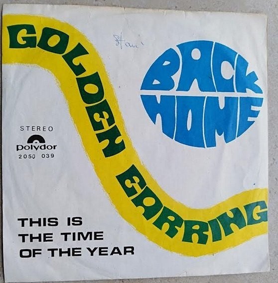GOLDEN EARRING: "Back home" - Nederpoptopper(+ NEDERPOPSET!), Cd's en Dvd's, Vinyl Singles, 7 inch, Zo goed als nieuw, Pop, Fotohoes