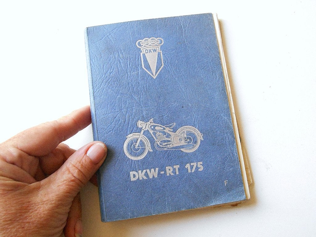 Ancien manuel DKW - RT 175 (1954) (80 pag), Envoi