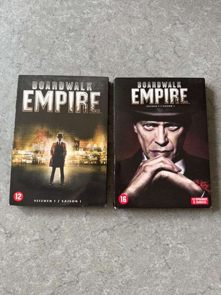 Dvd serie boardwalk empire seizoen 1 & 3, Cd's en Dvd's, Ophalen of Verzenden, Zo goed als nieuw