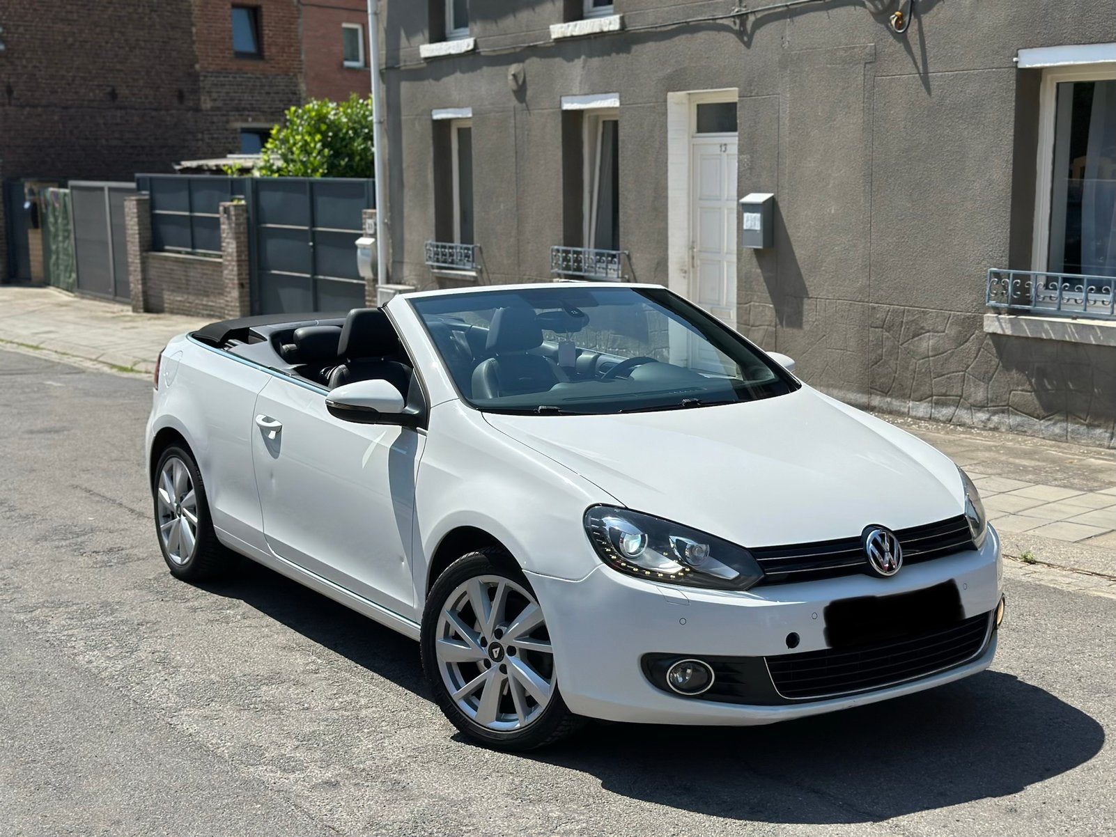 Vw golf 6 cabrioet 2.0tdi prete à immatriculer, Bluetooth, Euro 5, Cabriolet, Leder