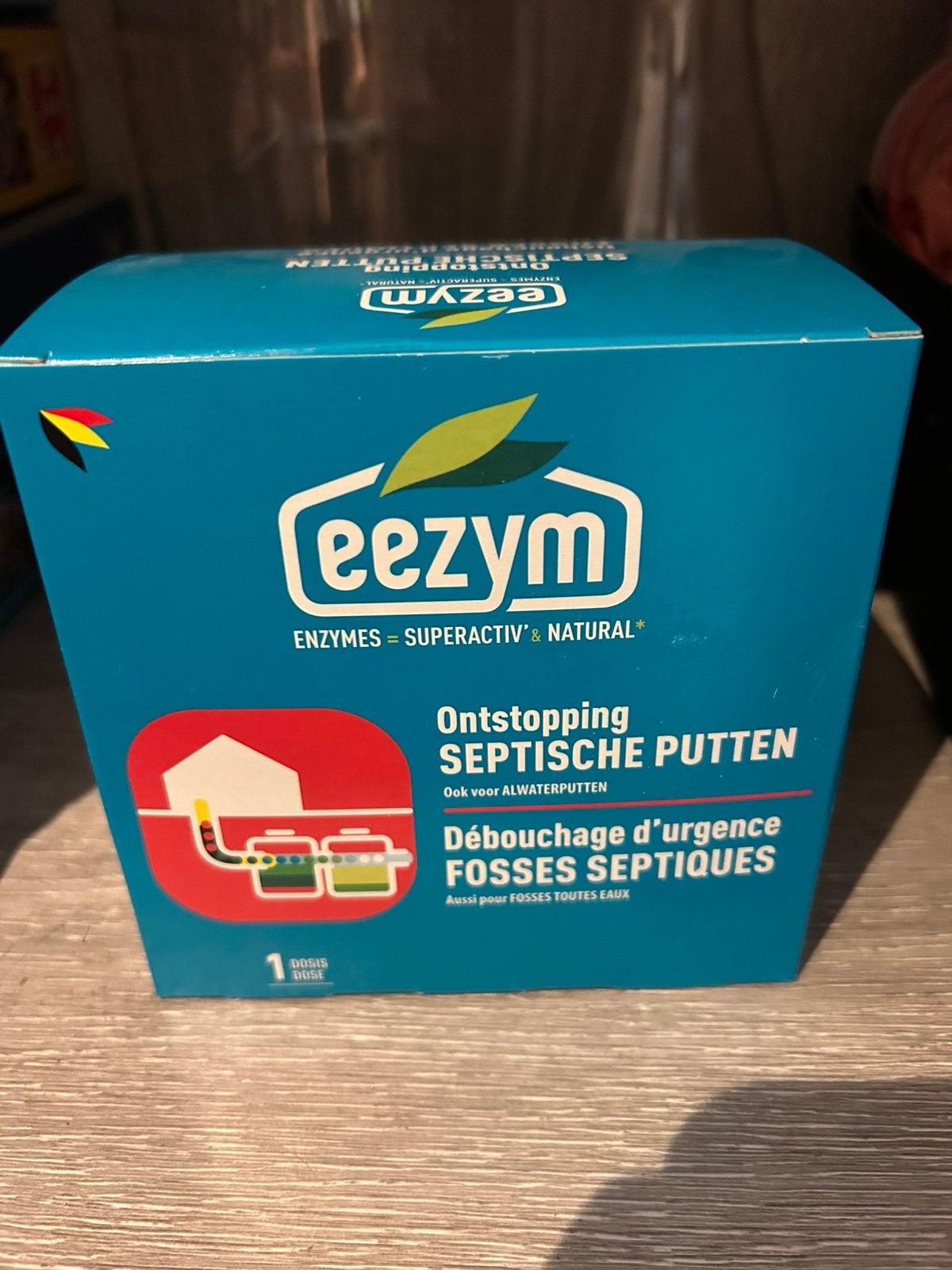 Eezym septische putten, Ophalen