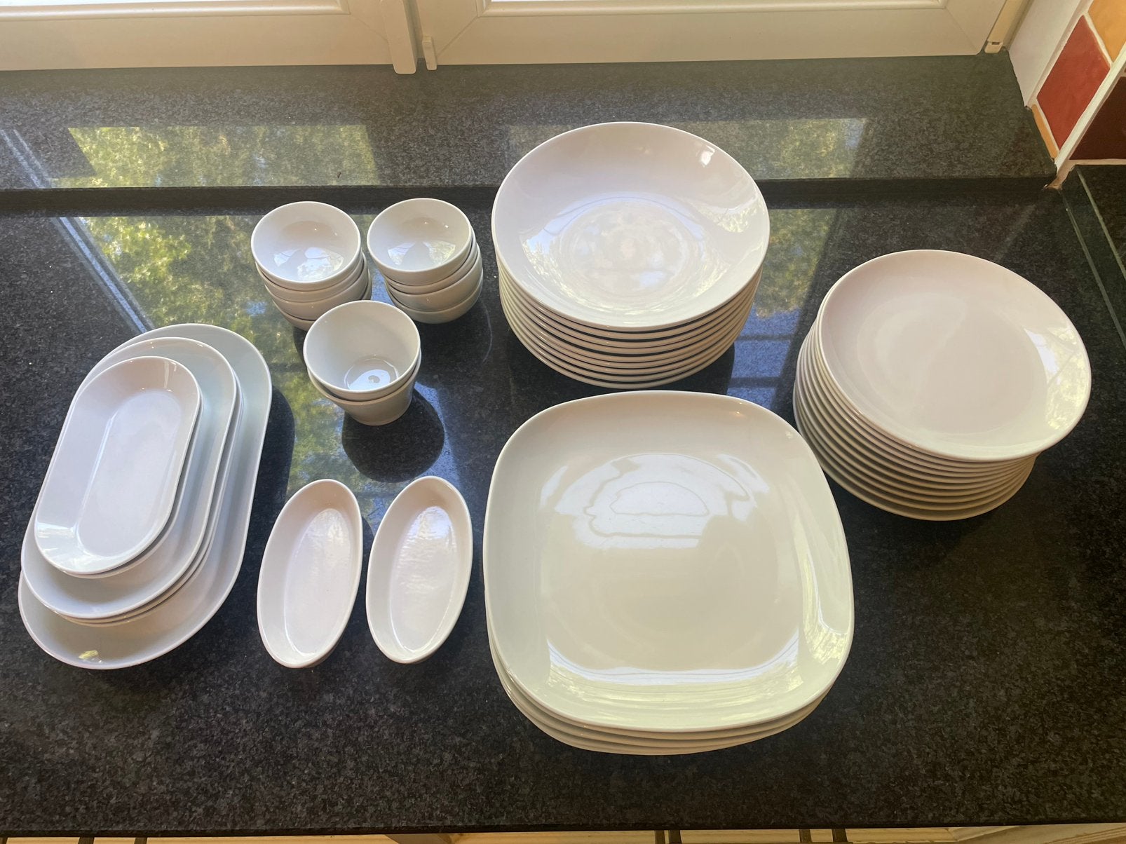 Vaisselle IKEA ceramique blanc, Assiettes(s), IKEA, Céramique, Enlèvement