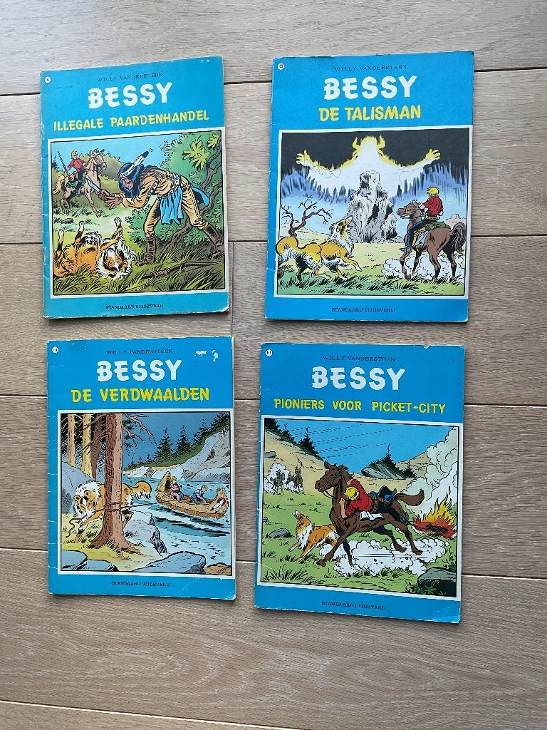 Strips Bessy eerste druk, Boeken, Stripverhalen, Ophalen of Verzenden, Zo goed als nieuw, Willy vandersteen