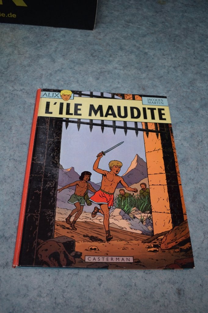 BD alix bande dessinée l'ile maudite 1969, Enlèvement ou Envoi, Comme neuf