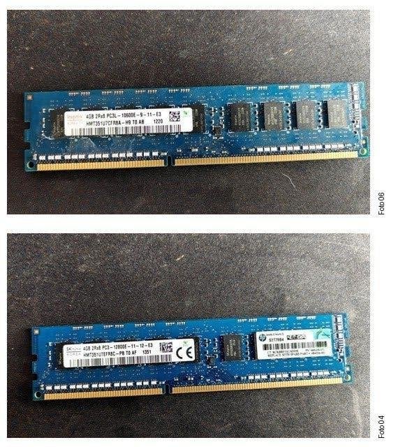 4GB DDR3 ECC UDIMM SK hynix Server RAM, Gebruikt, Server, 1333-1600, DDR3