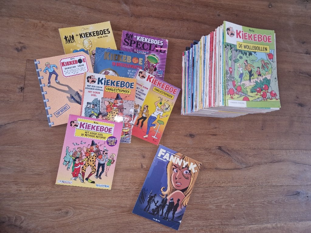 kiekeboe / de kiekeboes herdruks, Boeken, Meerdere stripboeken, Ophalen of Verzenden, Gelezen, Merho