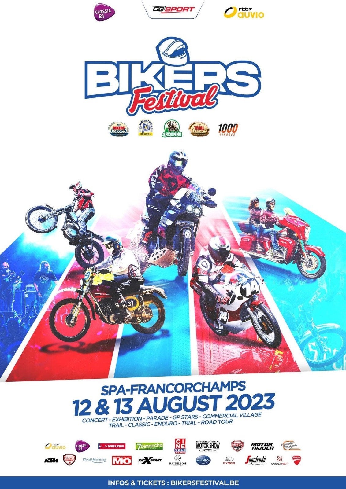 Ticket Bikers Festival, Tickets & Billets, Événements & Festivals, Une personne