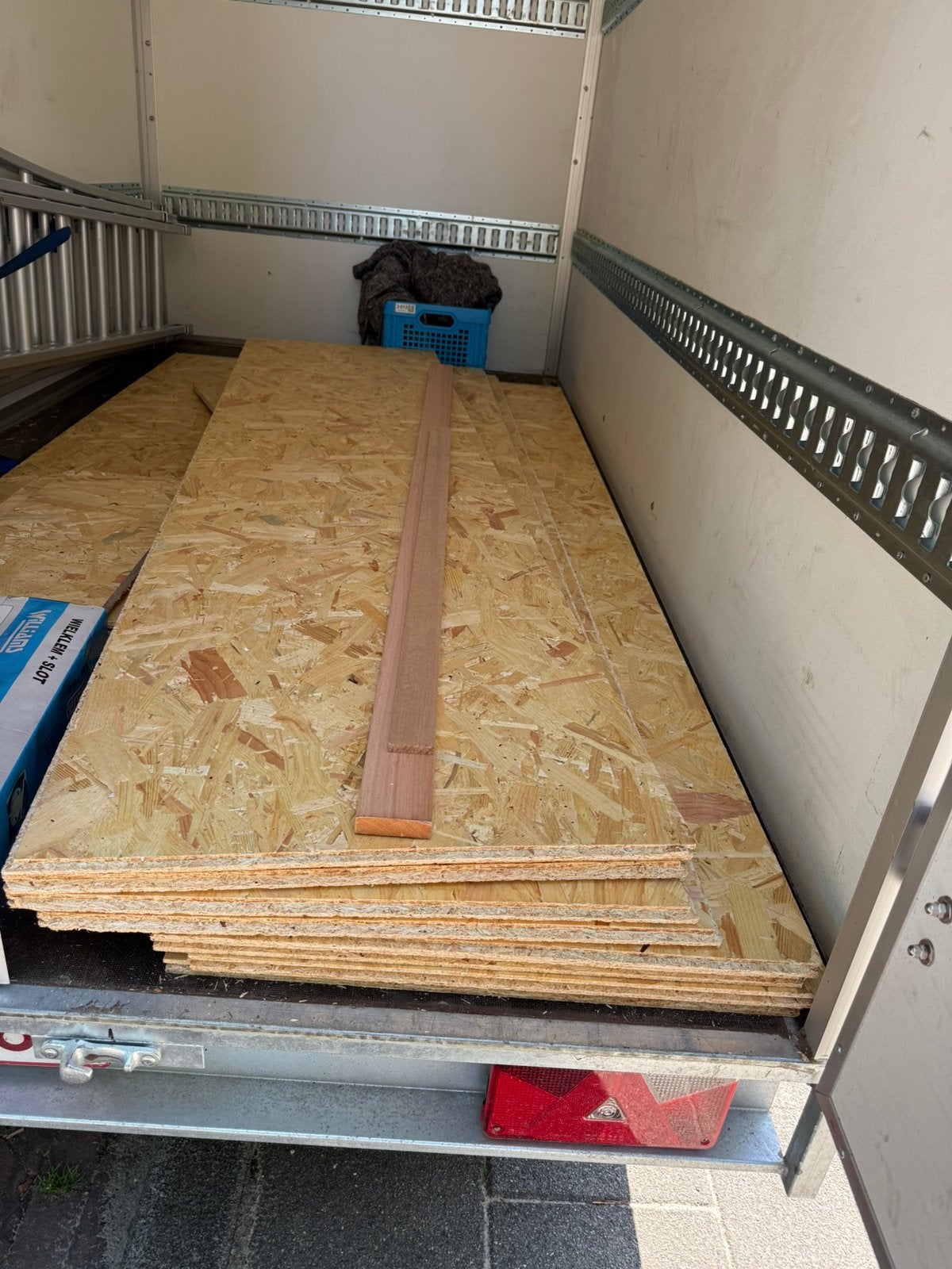 8 OSB-3 platen, Bricolage & Construction, Plaques & Panneaux, Enlèvement, Comme neuf