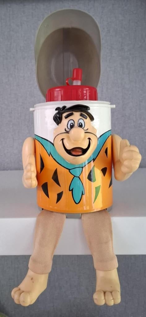 Zeldzame Flintstones Puppet Kooler Hanna Barbera, Ophalen of Verzenden, Zo goed als nieuw