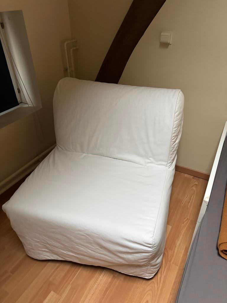 Ikea slaapzetel éénpersoons, Huis en Inrichting, Slaapkamer | Slaapbanken, Ophalen, Gebruikt