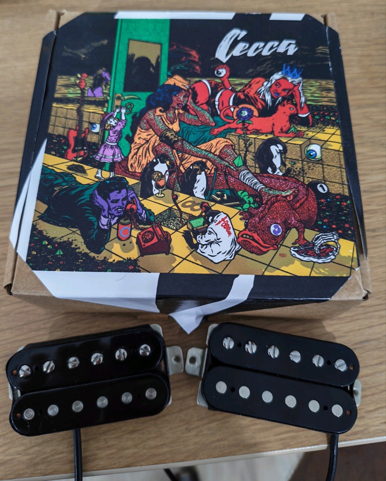 Cecca Pickups Arena 70 - Micros boutique Alnico 4, Enlèvement ou Envoi, Comme neuf, Guitare électrique