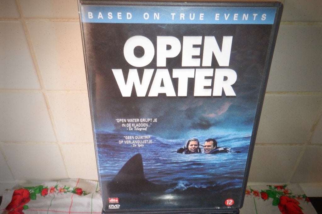 DVD Open Water.(Gebaseerd op een waargebeurd verhaal), Vanaf 12 jaar, Ophalen of Verzenden, Zo goed als nieuw, Waargebeurd drama