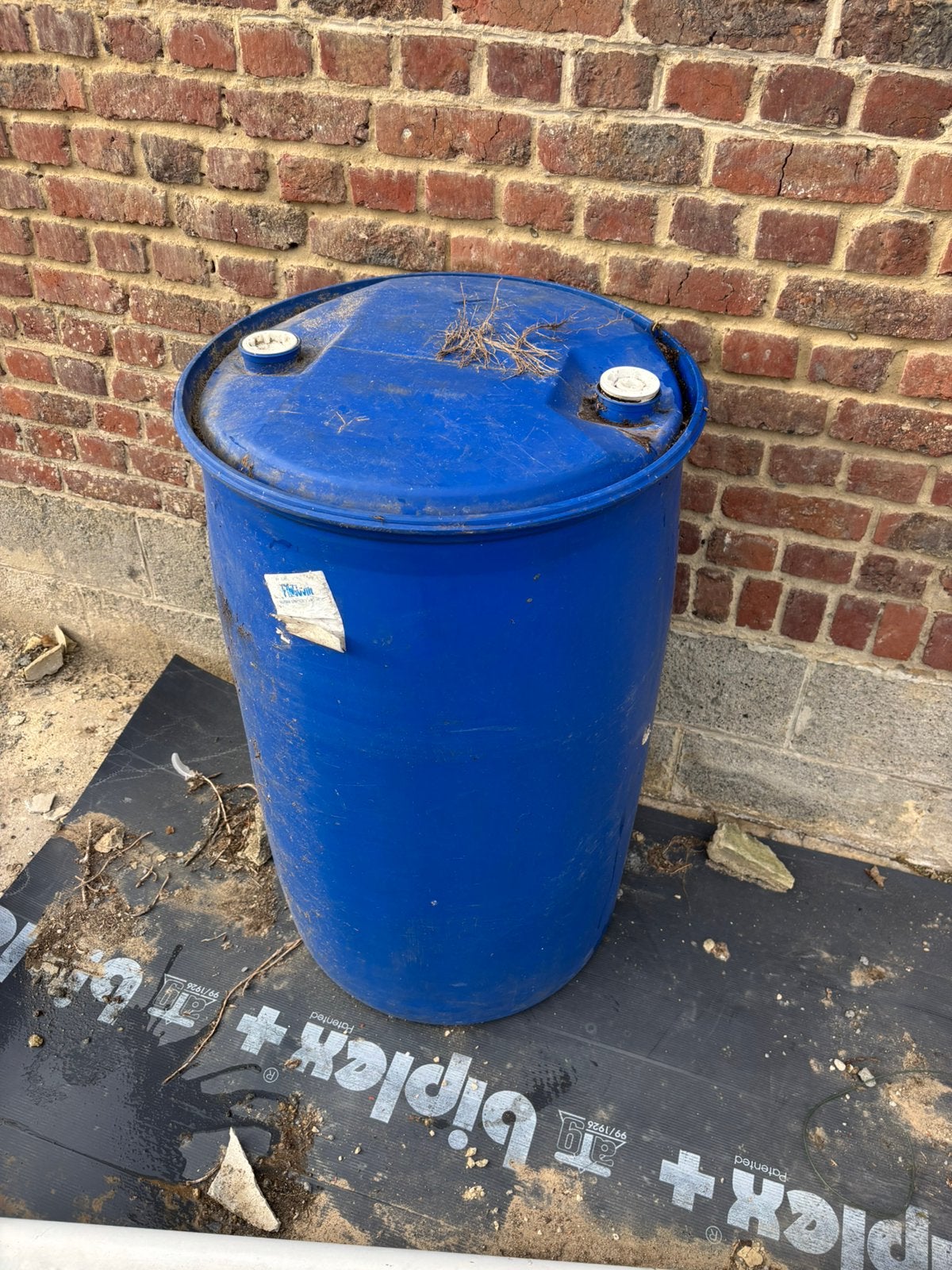 Vat 200liter -gratis, Enlèvement, Utilisé