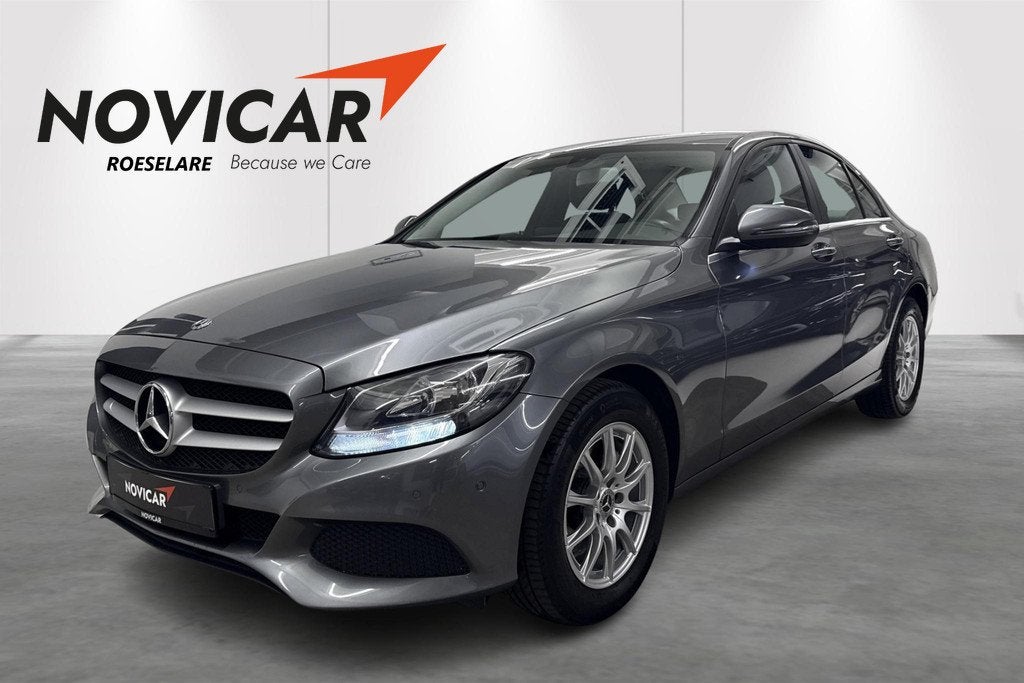 Mercedes-Benz C-Klasse C 180 Auto (automatique), Autos, Argent ou Gris, 1800 kg, 4 portes, 156 ch