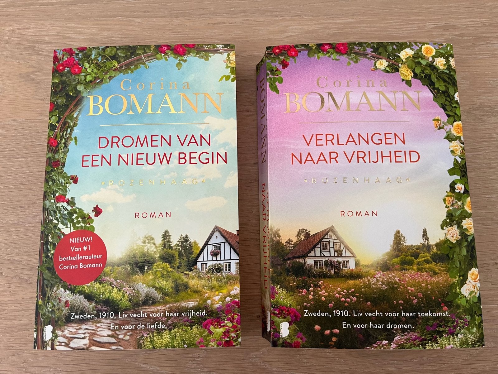 Corina Bomann - 2 boeken van Rozenhaag serie, Boeken, Ophalen of Verzenden, Corina Bomann