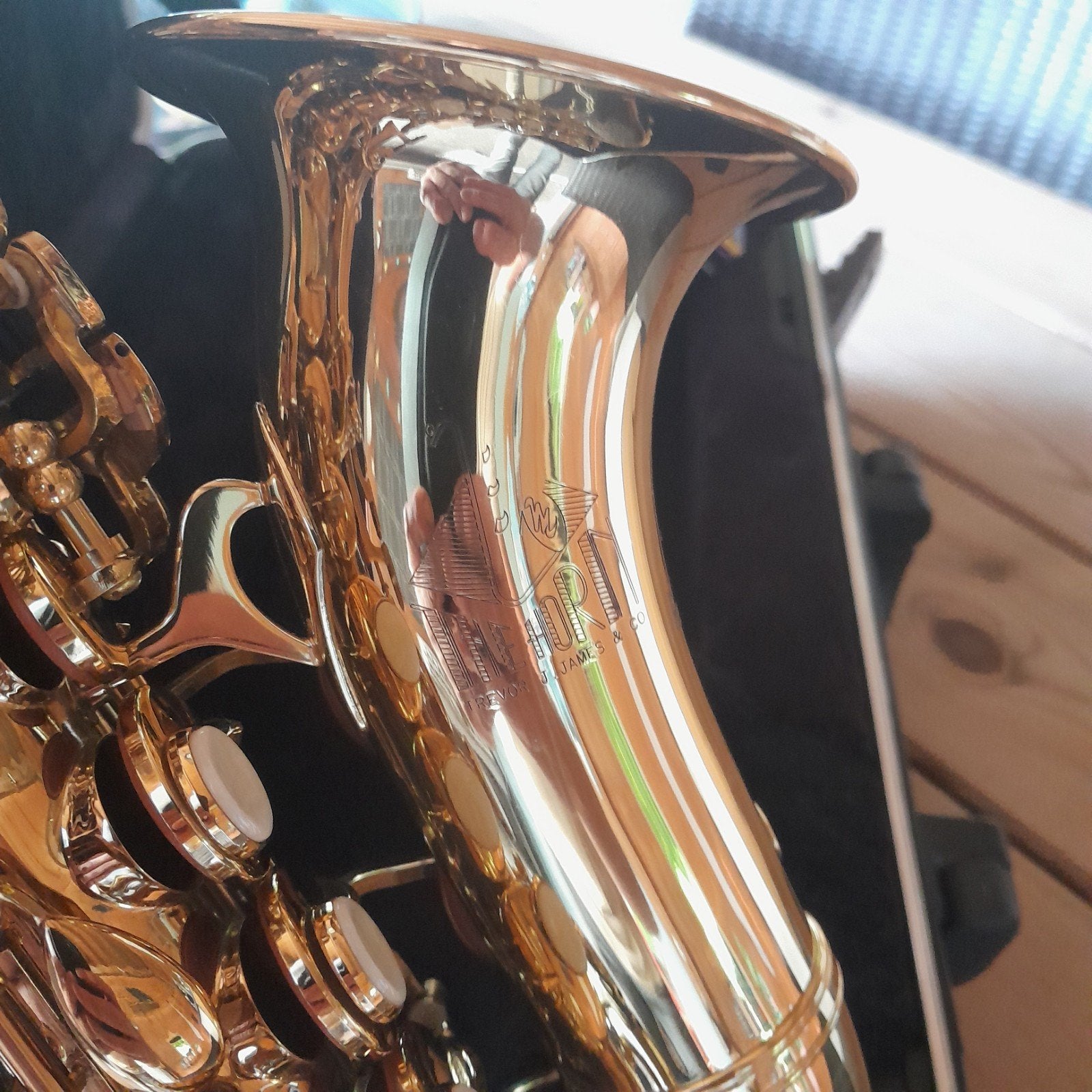 sopraan saxofoon, Trevor James, Muziek en Instrumenten, Blaasinstrumenten | Saxofoons, Ophalen, Sopraan