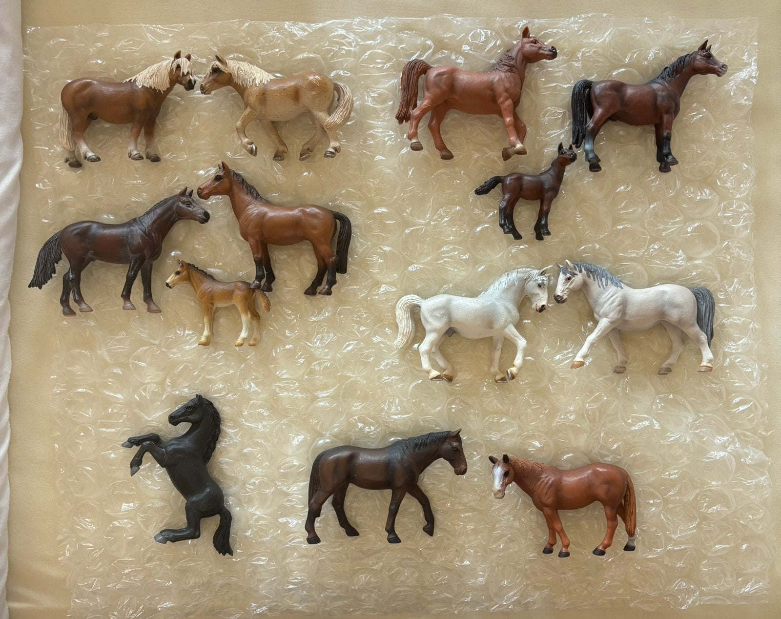 Schleich paarden oude collectie, Enlèvement