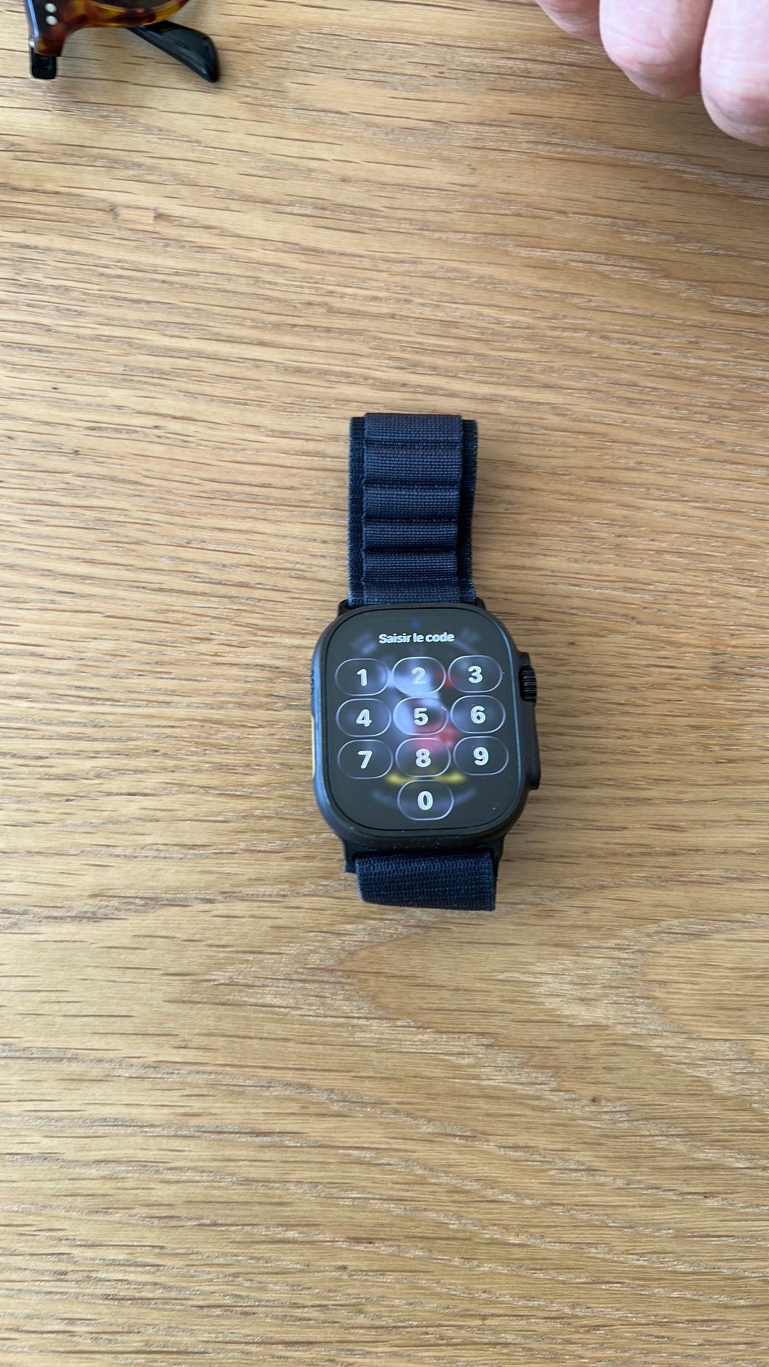 Apple watch ultra 3 - black titanium, Enlèvement, Comme neuf