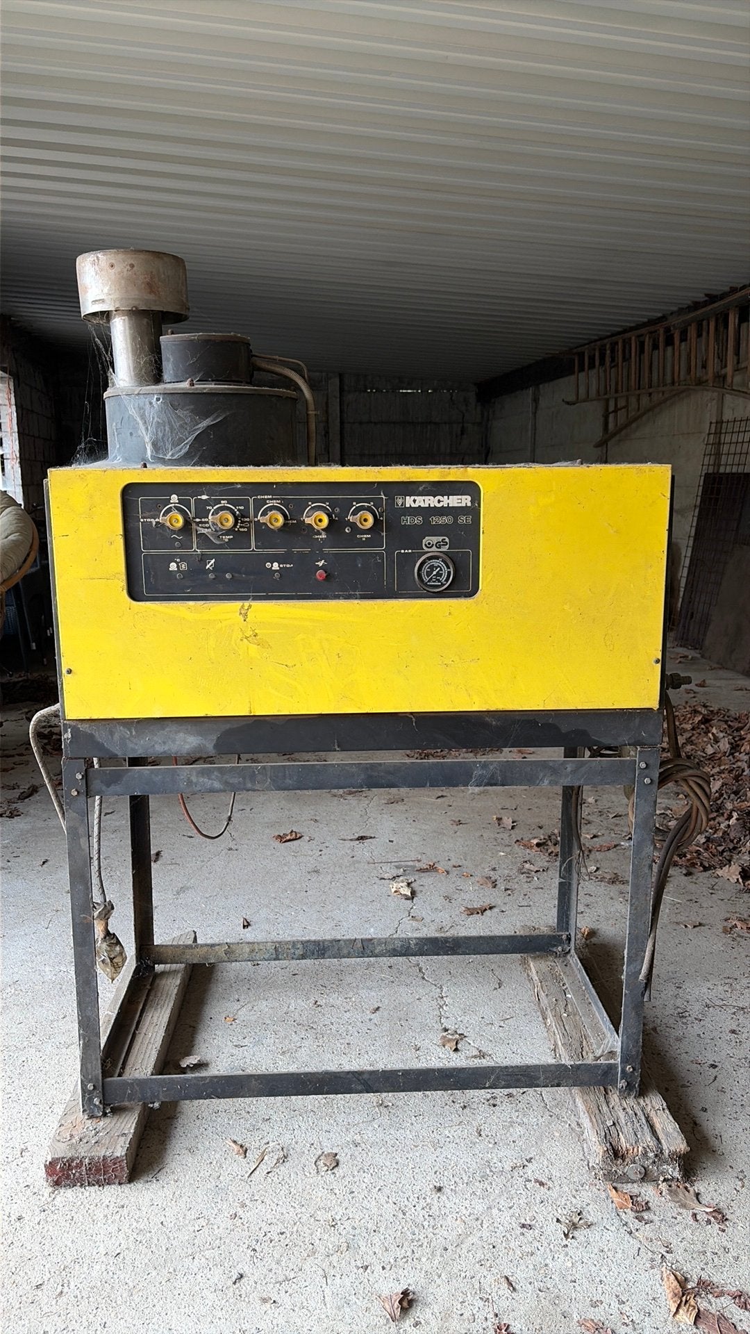 Kärcher HDS 1250 SE — professionele hogedrukreiniger, Enlèvement, Utilisé