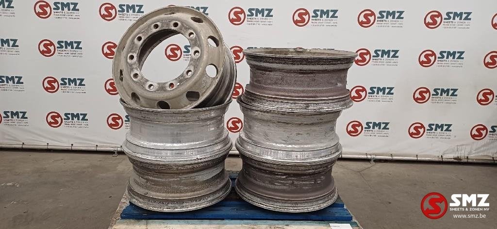 Occ set van 6 22.5x9.00 Alcoa velgen, Auto-onderdelen, Gebruikt, Overige merken, Overige Auto-onderdelen