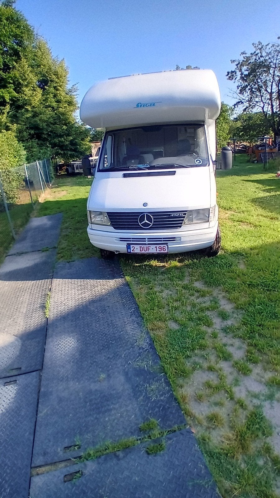 Mercedes 412D, Caravans en Kamperen, Overige merken, Standaard zit, Alkoof, Particulier