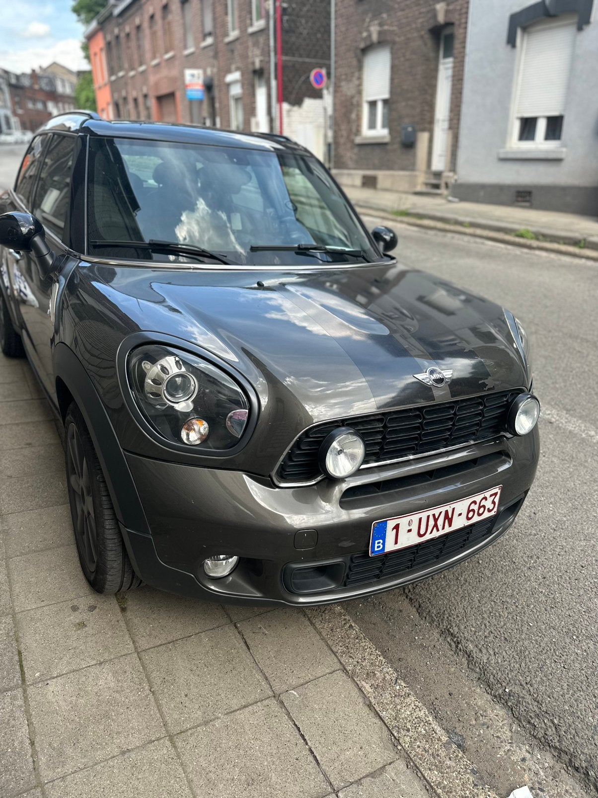 Country man sd, Auto's, Mini, Euro 5, Lederen bekleding, Zwart, Countryman