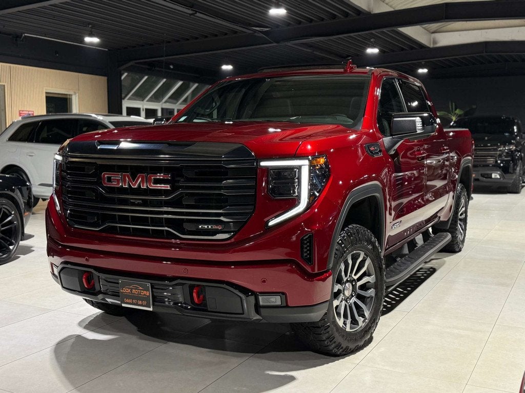 GMC Sierra AT4 6.2L V8 426cv LPG CAM360 DISTONIC HEAD-UP TVA, Gebruikt, Bedrijf, 5 zetels, Vierwielaandrijving