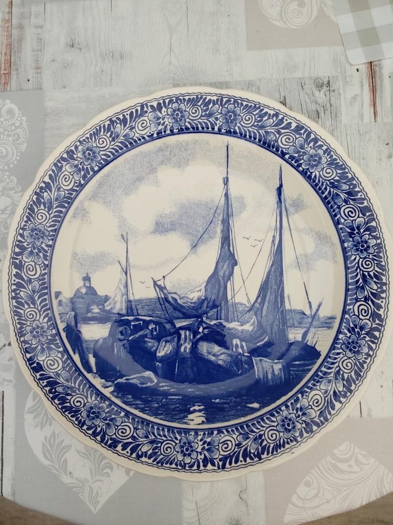 Assiette bleue de Delft, Antiquités & Art, Enlèvement
