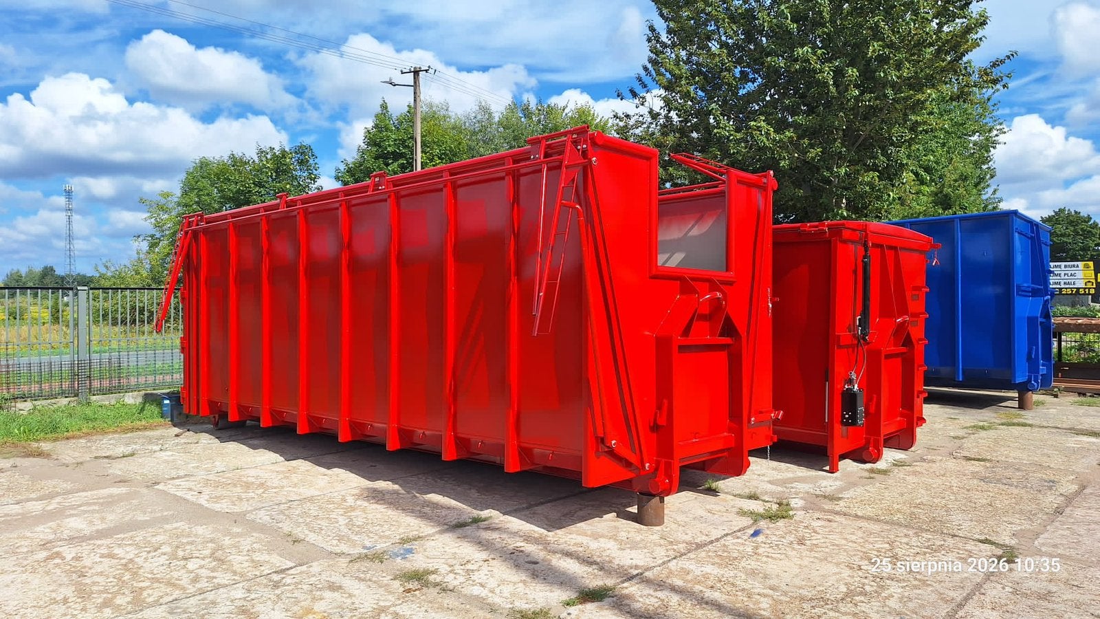 Haakarm Container Afzetcontainer NIUEW Direct uit Polen, Zakelijke goederen, Ophalen