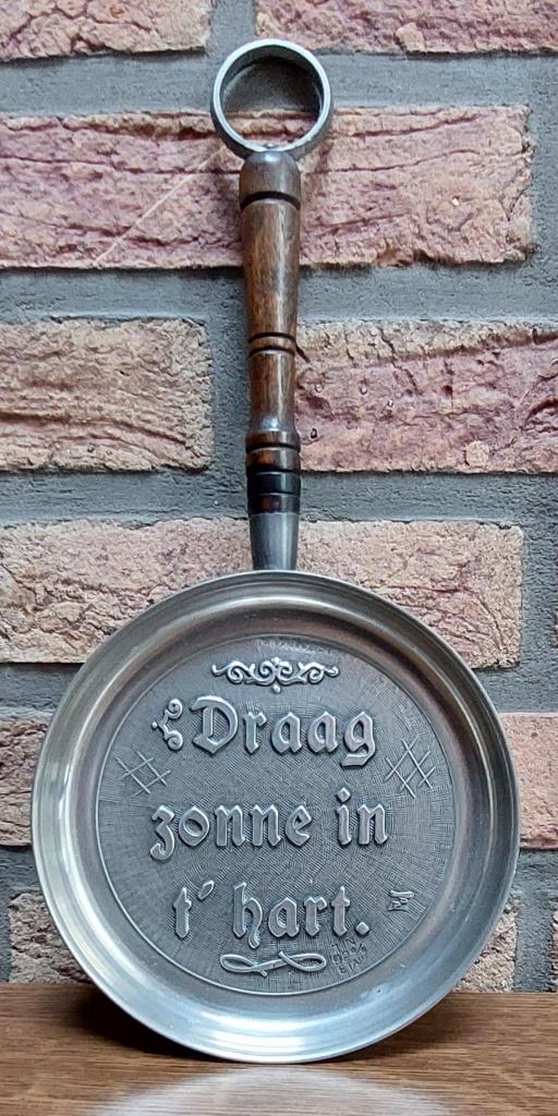 Tin – 4 Spreukenpannetjes - Nostalgische spreken, Ophalen, Zilver, Vintage, Zo goed als nieuw
