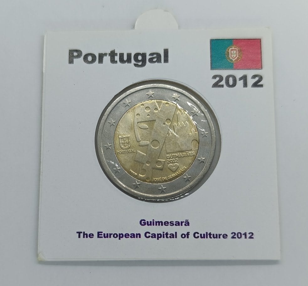 Portugal 2012 Guimaraes, Timbres & Monnaies, Monnaies | Europe | Monnaies euro, Enlèvement ou Envoi, Portugal, 2 euros, Monnaie en vrac
